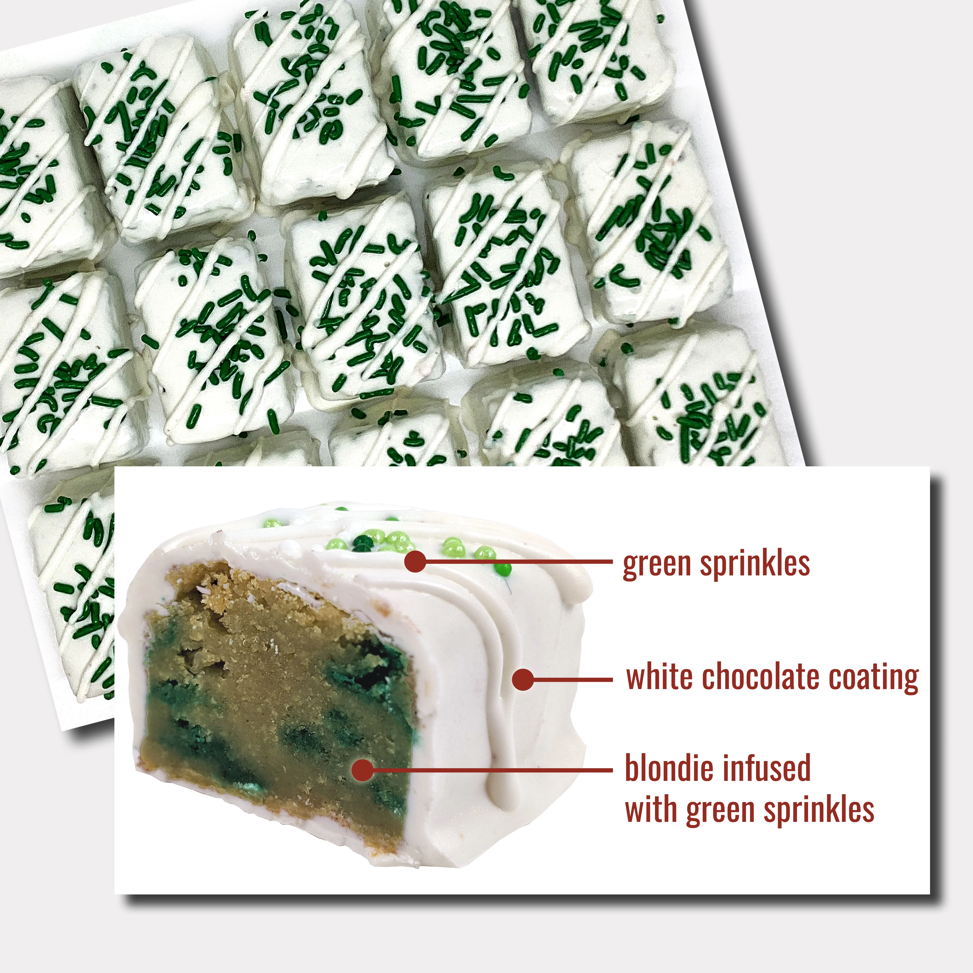 Green Blondie Bites - Image 3
