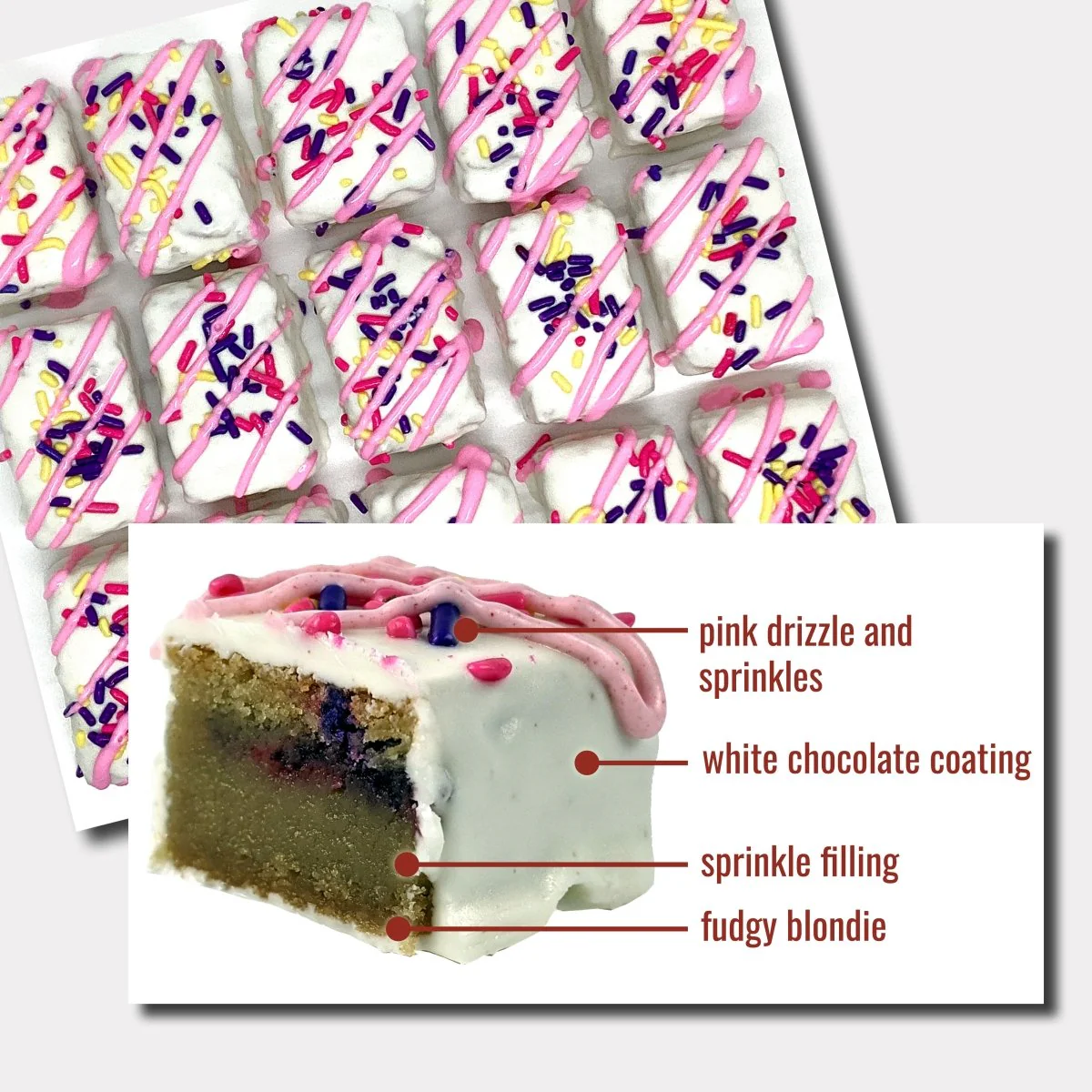Sugar Cookie Blondie Bites - Image 3